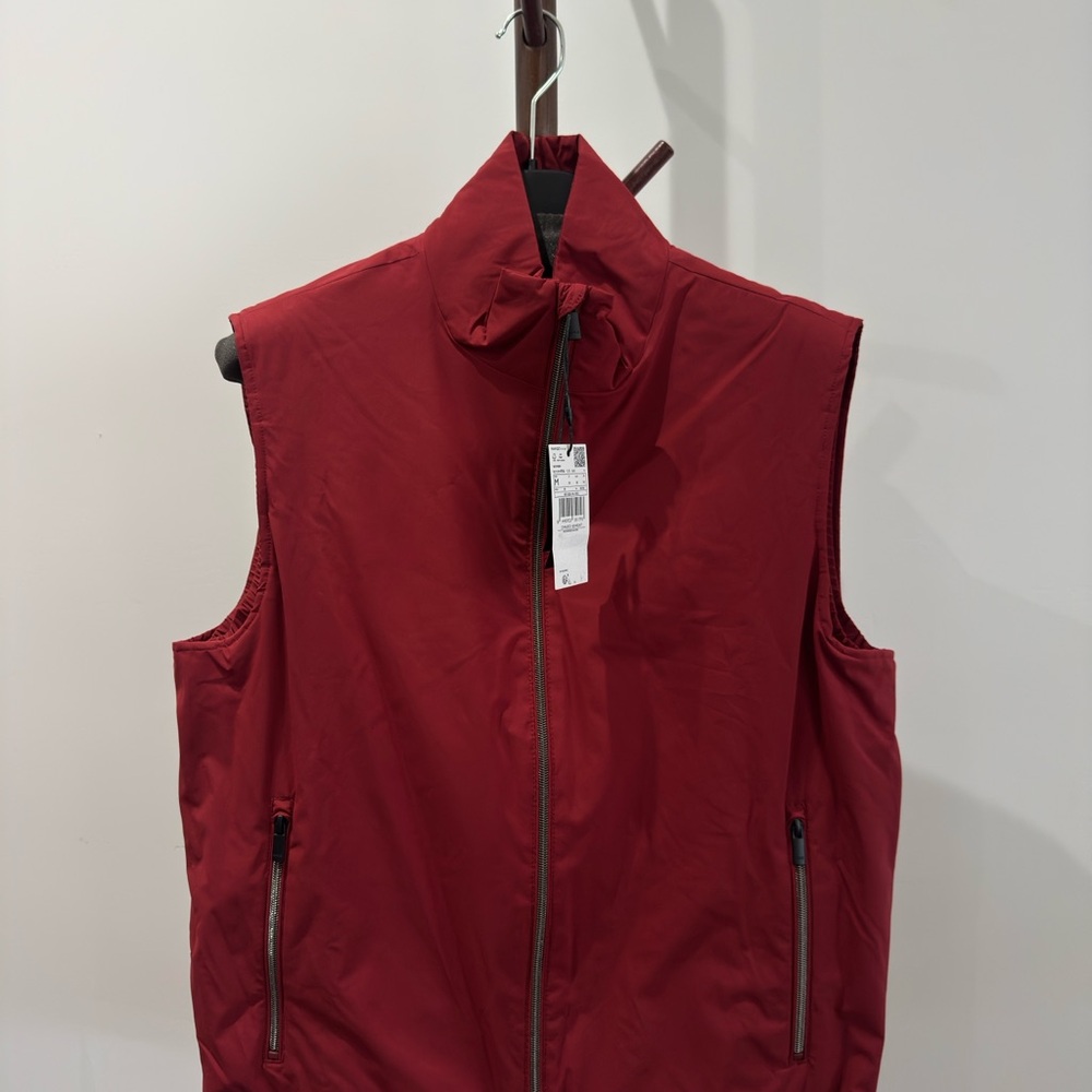 Mango Men's Bold Red Vest